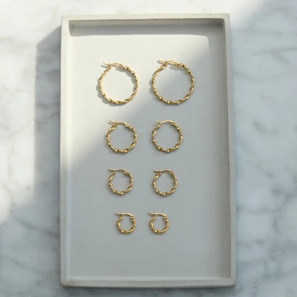 Ophelia Hoop Earrings - Earrings