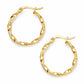 Ophelia Hoop Earrings - Gold / Extra Small - Earrings