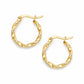Ophelia Hoop Earrings - Gold / Medium - Earrings