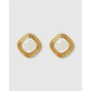 Ophelia Mother Of Pearl Gold Earrings - Earrings