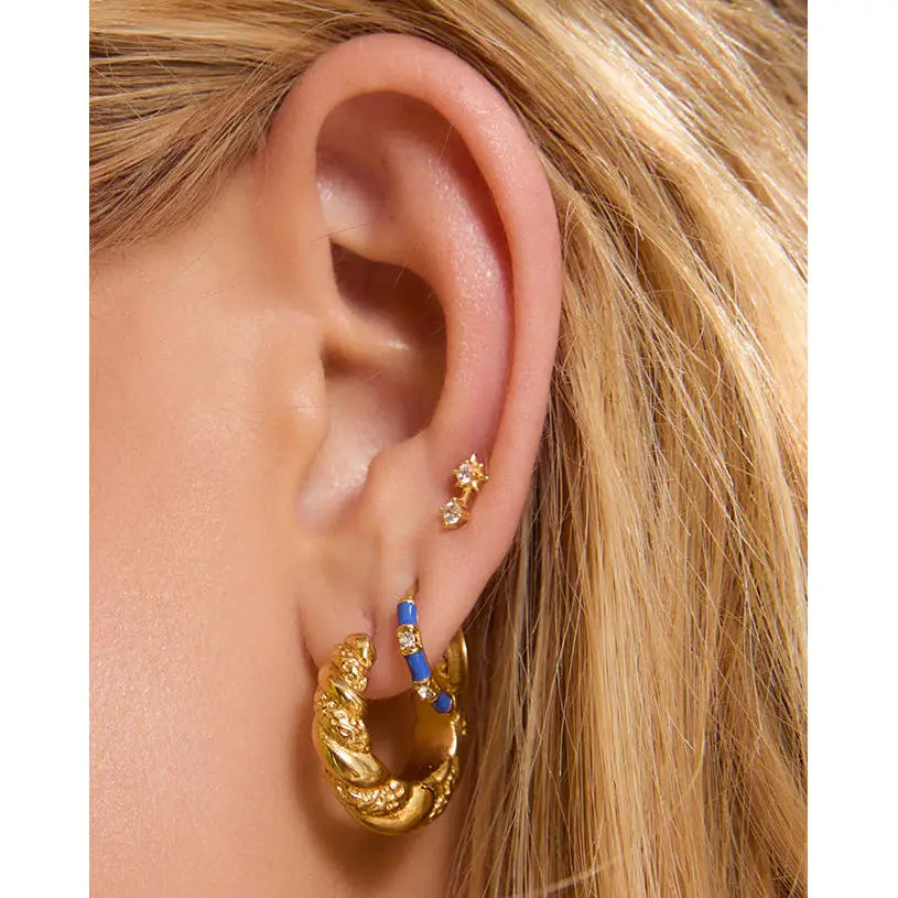 Ora Gold Earrings - Earrings