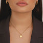 Padlock Birthstone Necklace - Necklaces