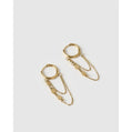 Paloma Huggie Earrings - Gold - Earrings