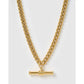 Pascale Mother Of Pearl Gold Necklace - Necklaces