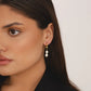 Pearl Hoop Earrings - Earrings