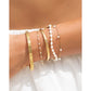 Peggy Vanilla Gold Bracelet - Bracelets
