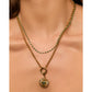Peggy Vanilla Gold Necklace - Necklaces