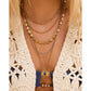Peggy Vanilla Gold Necklace - Necklaces