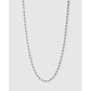 Peggy Vanilla Gold Necklace - Blueberry - Necklaces