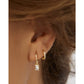 Pip Charm Earrings - Gold - Earrings