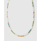 Piper Gemstone Gold Necklace - Necklaces