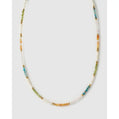 Piper Gemstone Gold Necklace - Necklaces
