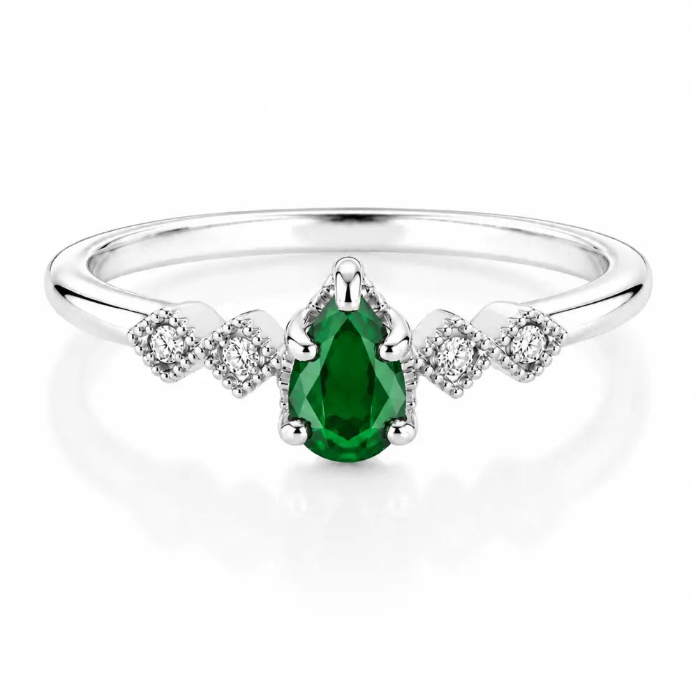 Piper Ring - Silver / 4 - Rings