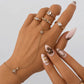 Poppy Hand Chain Bracelet - Bracelets