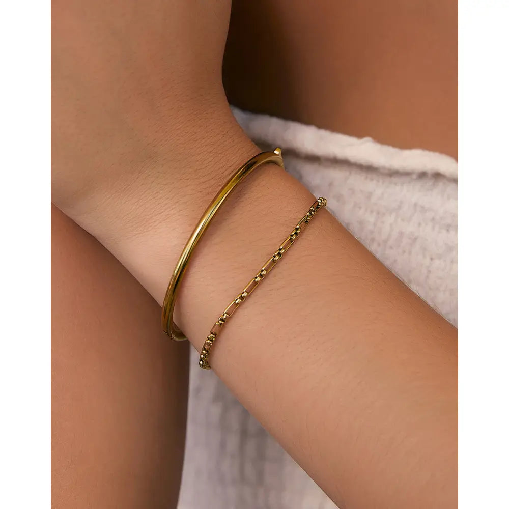 Portia Gold Bracelet - Gold - Bracelets