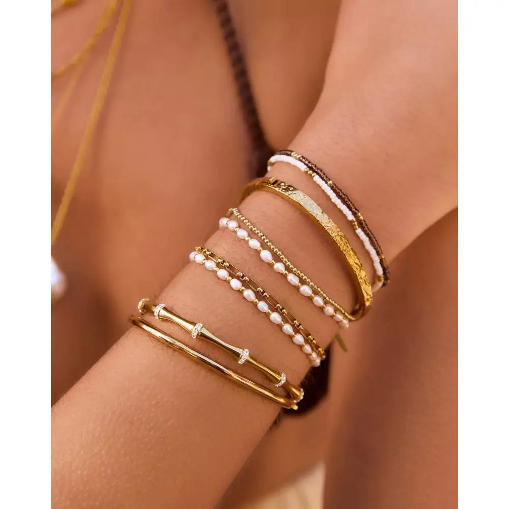 Portia Gold Bracelet - Gold - Bracelets