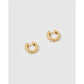 Presley Pearl Huggie Earrings - Earrings
