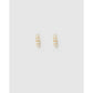 Presley Pearl Huggie Earrings - Earrings