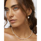 Presley Pearl Huggie Earrings - Earrings