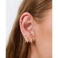 Presley Pearl Huggie Earrings - Earrings