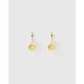 Protective Eye Gold Huggie Earrings - Earrings