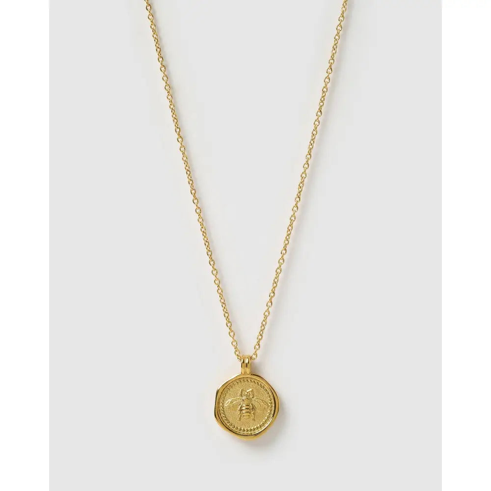 Queen Bee Gold Necklace - Necklaces