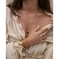 Queen Of Hearts Gold Necklace - Necklaces