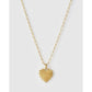 Queen Of Hearts Gold Necklace - Necklaces