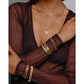 Queen Of Hearts Gold Necklace - Necklaces