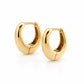Rachel Hoop Earrings - Gold - Earrings