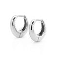 Rachel Hoop Earrings - Silver - Earrings