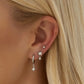 Radiance Star Hoop Earrings - Earrings