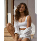 Rafaella Mother Of Pearl Gold Necklace - Necklaces