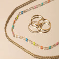 Rainbow Dainty Choker - 14K Gold - Necklaces
