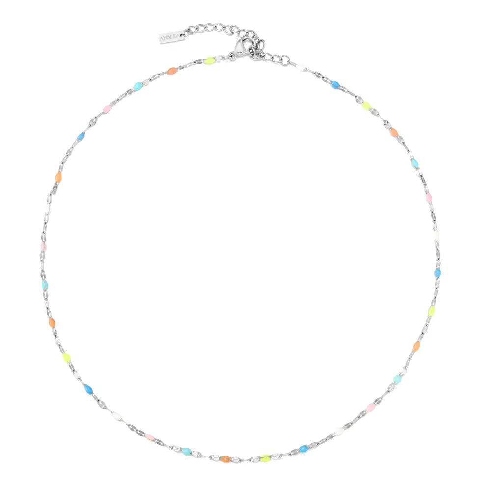 Rainbow Dainty Choker - Necklaces