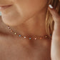 Rainbow Dainty Choker - Necklaces