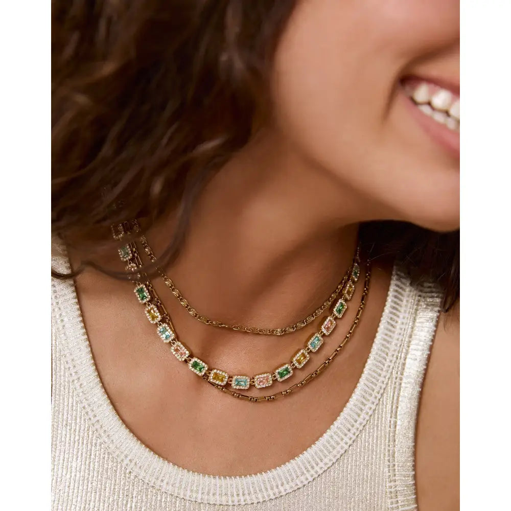 Raquel Gold Necklace - Necklaces