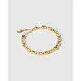 Raquel Multi-Stone Gold Bracelet - Gold - Bracelets