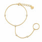 Remy Hand Chain Bracelet - Gold - Bracelets
