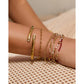 Reya Gold Cuff Bracelet - Gold - Bracelets