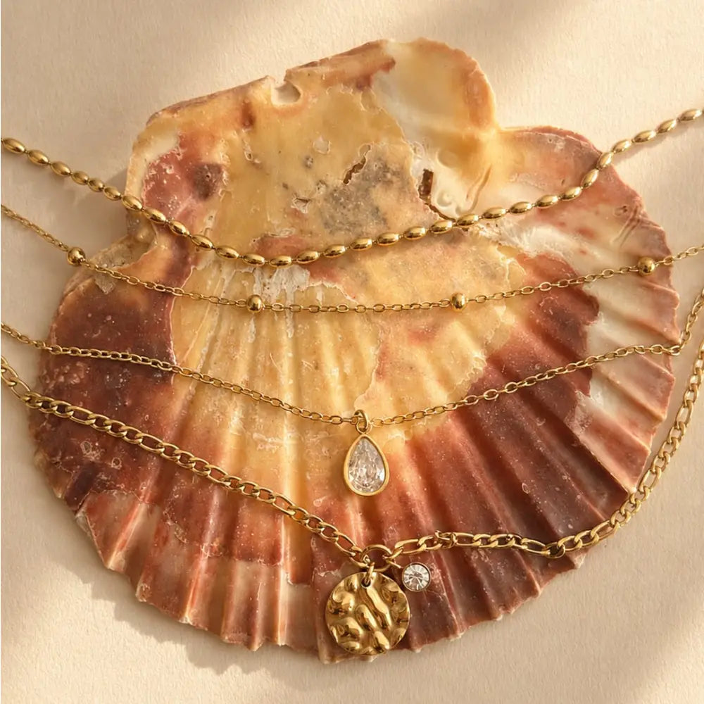 Rhodes Layered Necklace - Necklaces