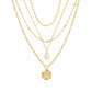 Rhodes Layered Necklace - Gold - Necklaces