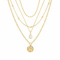 Rhodes Layered Necklace - Gold - Necklaces