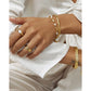 Riviera Gold and Pearl Ring - Rings