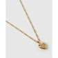 Rose Heart Necklace - Necklaces