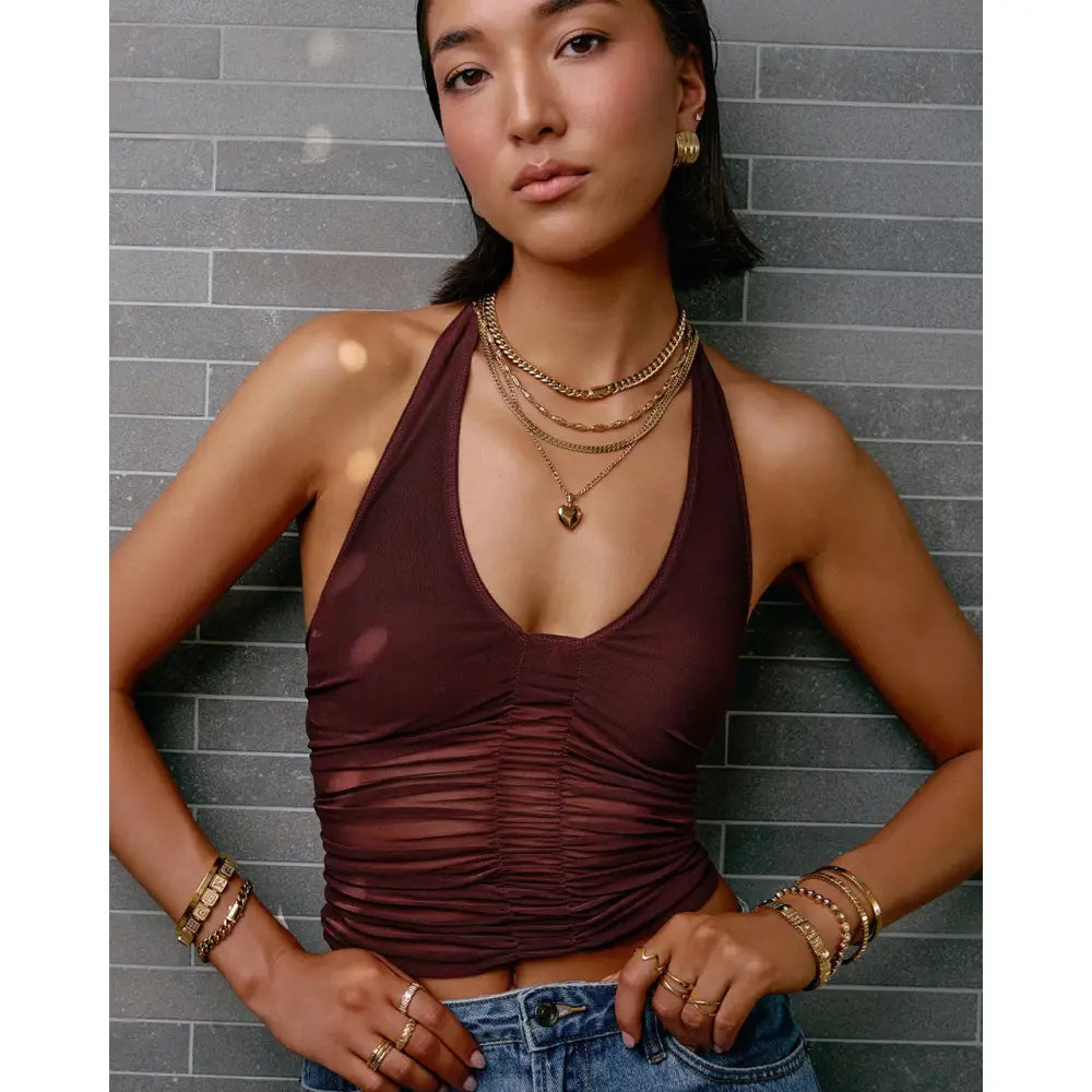 Rose Heart Necklace - Necklaces