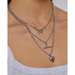 Rose Heart Necklace - Necklaces