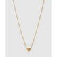 Rosie Heart Gold Necklace - Necklaces