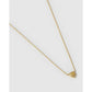 Rosie Heart Gold Necklace - Necklaces