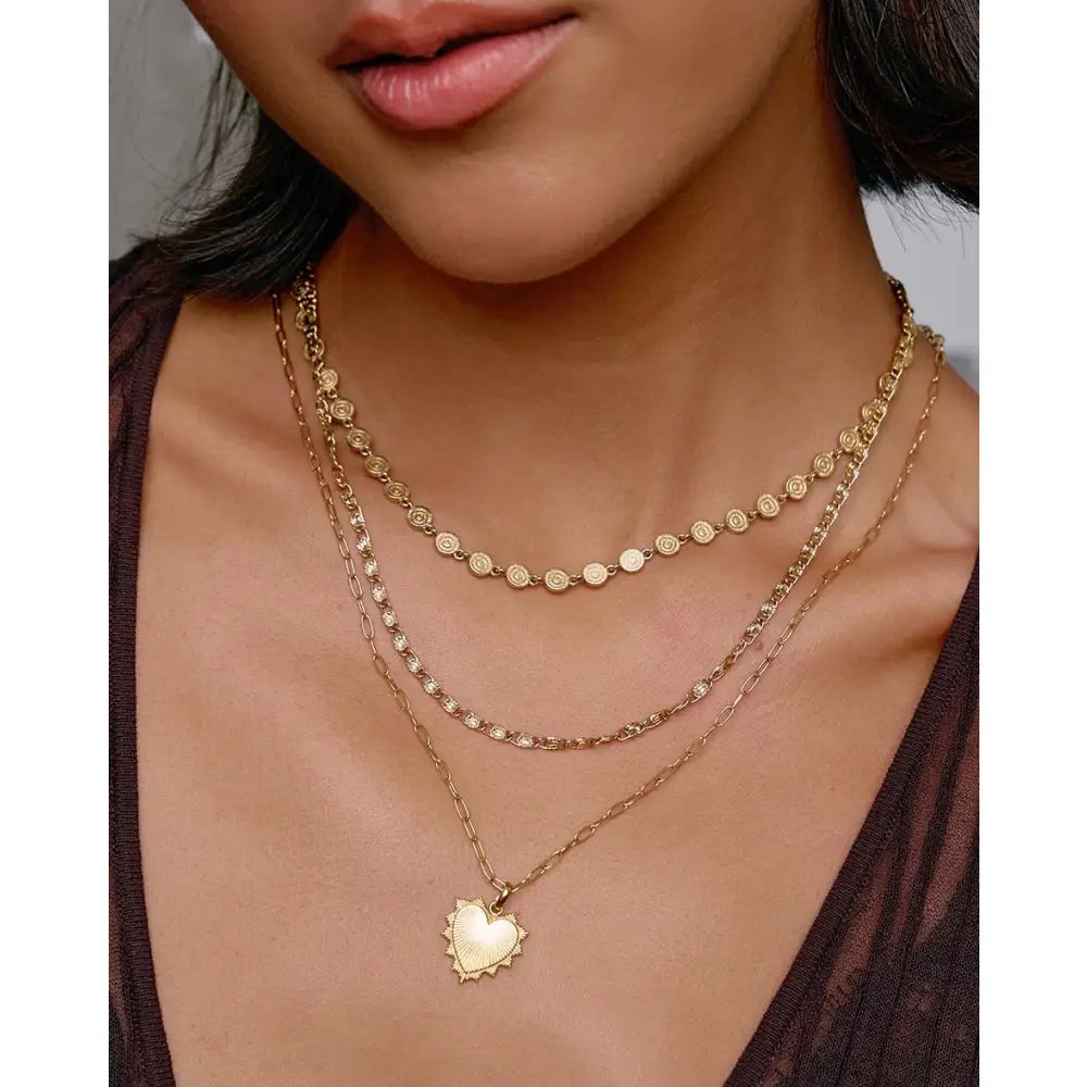 Royal Gold Necklace Stack - Necklaces